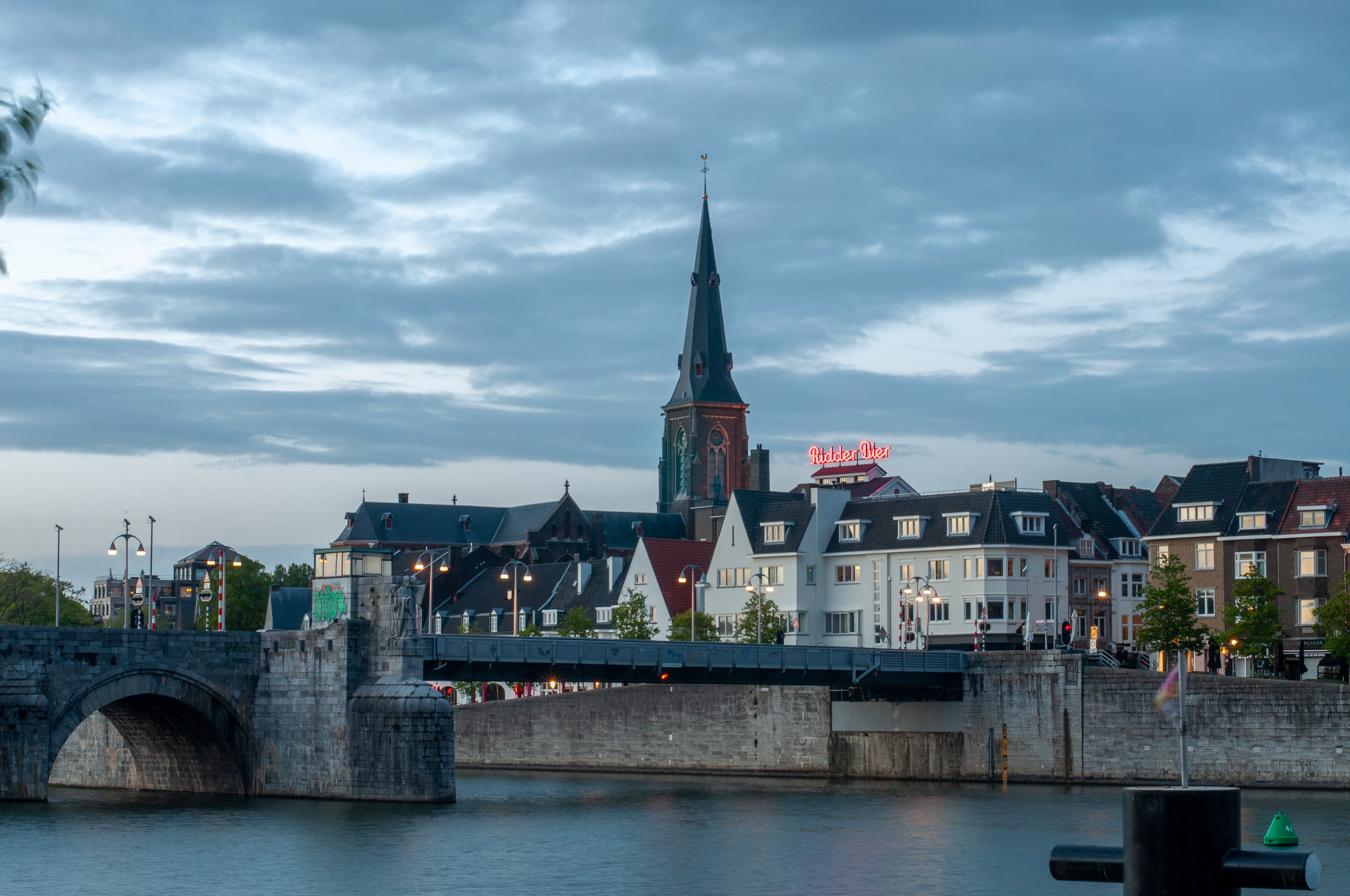 Maastricht beside the river